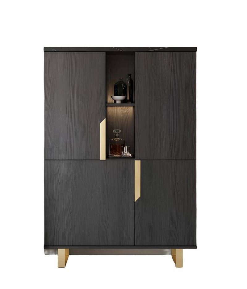 JVmoebel Vitrine Buffet Schrank Anrichte Kommode Wohnzimmer Schränke Möbel Vitrine (Büfett) Made in Europa von JVmoebel