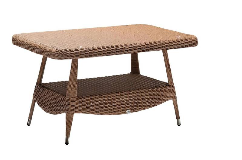 JVmoebel Gartentisch Couchtisch Braun Beistelltisch Tische Design Luxus Gartenmöbel Möbel (Tisch), Made in Europa von JVmoebel