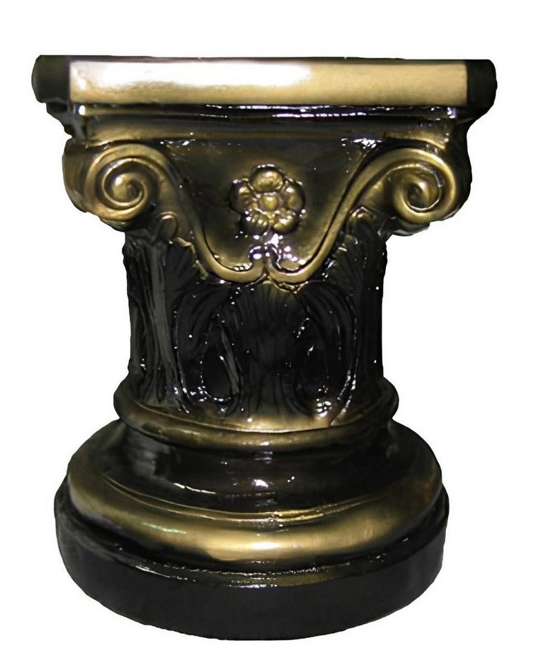 JVmoebel Dekosäule Elegante Figur mit Blumen Statue Dekoration Skulptur Modern (1 St., Skulptur), Made in Europa von JVmoebel