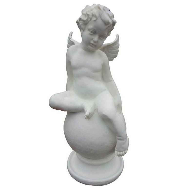 JVmoebel Engelfigur Deko Figur Statue Skulptur 70 cm Figuren Statuen Skulpturen Engel Erde (SKULPTUR MATERIAL: ACRYL 70 cm Höhe), Made in Europa von JVmoebel