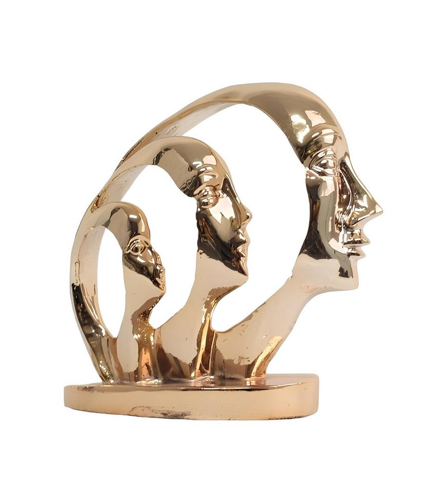 JVmoebel Dekofigur Design Abstraktes Gesicht Figur Statue Skulptur Figuren Deko (Skulptur), Made in Europa von JVmoebel