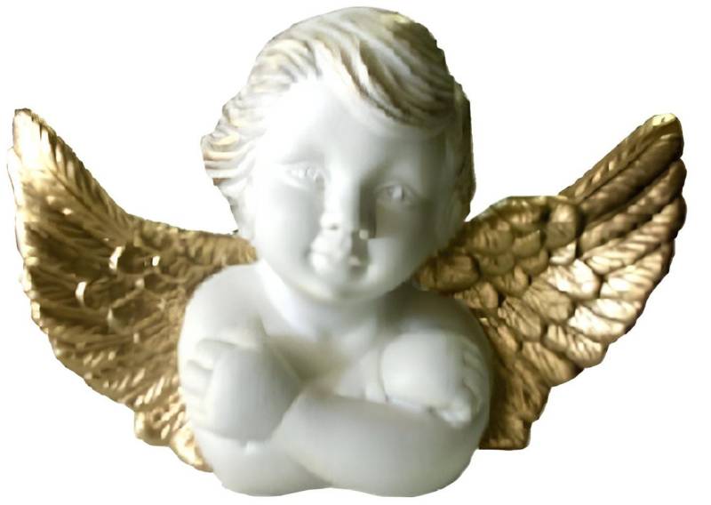 JVmoebel Engelfigur Design Amor Büste Figur Statue Skulptur Skulpturen Figuren Dekoration, Made in Europa von JVmoebel