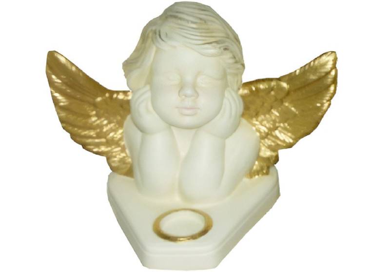 JVmoebel Skulptur Design Amor Kerzenständer Büste Figur Statue Skulptur Skulpturen, Made in Europa von JVmoebel