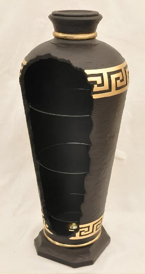 JVmoebel Dekovase Design Beleuchtung Vase Hausbar Flaschenregal Cocktailbar Vitrinbar, Made in Europa von JVmoebel