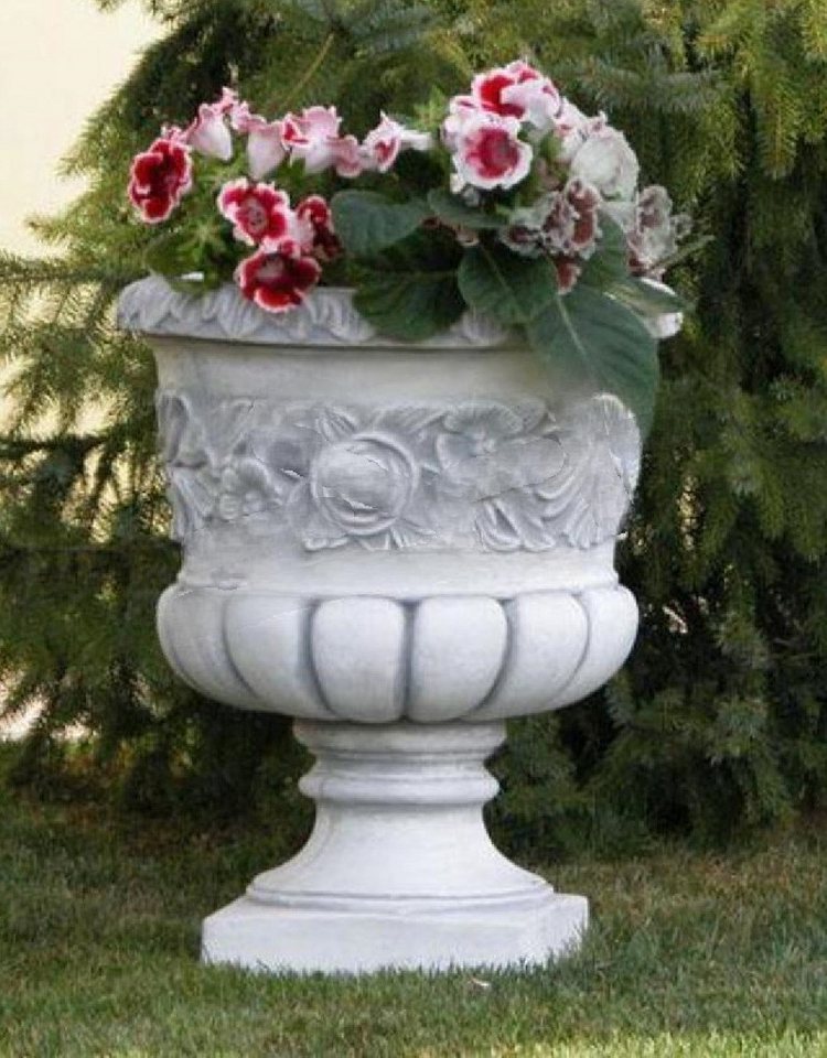 JVmoebel Skulptur Design Blumentopf Top Planz Kübel Gefäß Töpfe Figur Gesicht Skulptur, Made in Europa von JVmoebel