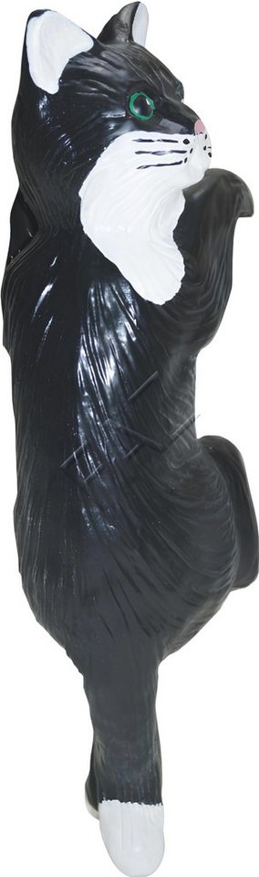 JVmoebel Tierfigur Design Katze Figur Garten Statue Skulptur Figuren Skulpturen (Katze Material : Kunststoff 41 cm Höhe), Made in Europa von JVmoebel