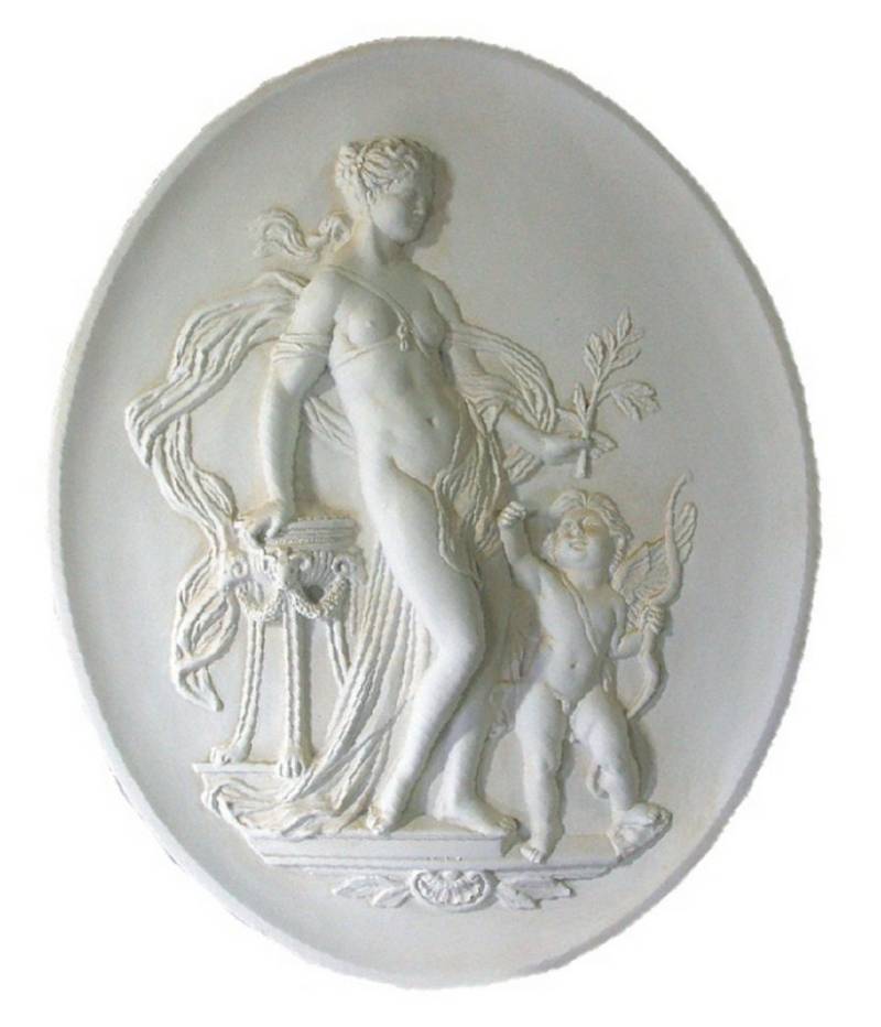 JVmoebel Wanddekoobjekt Design Wand Relief 3D Figur Skulpturen Bild Deko 2655 Antik Stil, Made in Europa von JVmoebel
