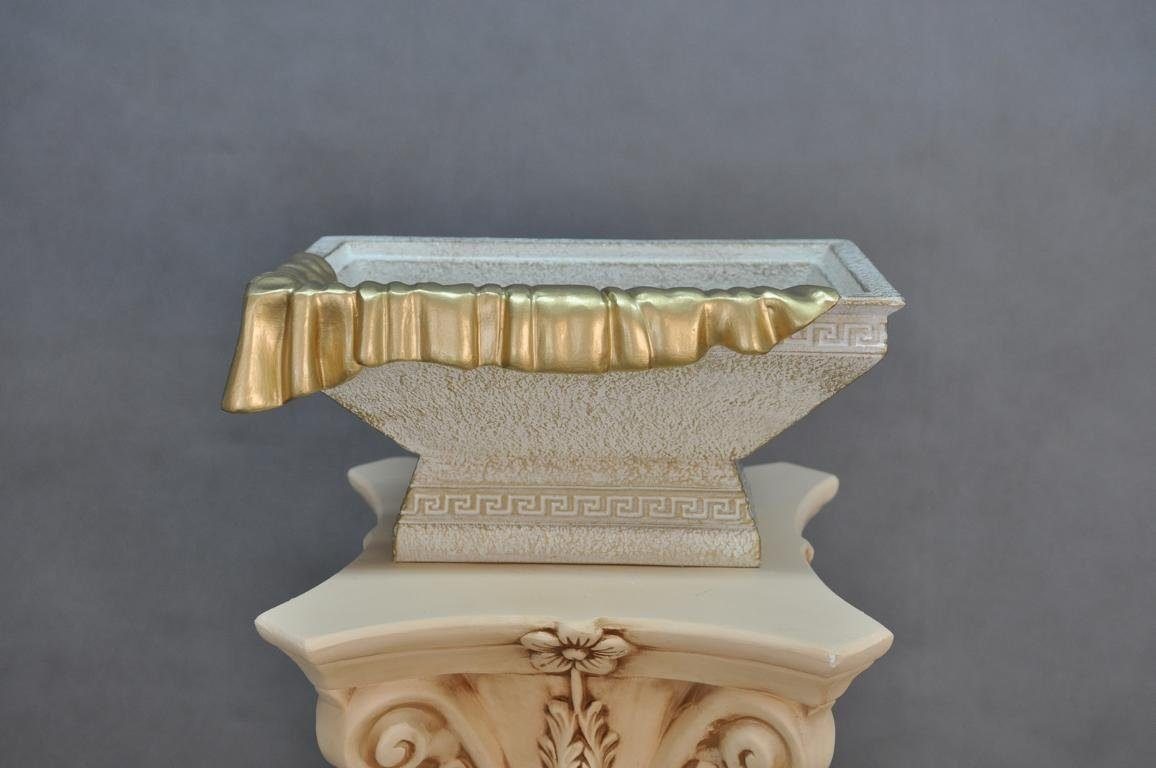 JVmoebel Dekovase Design XXL Obst Schale Vase Ellipse Vasen Antik Schalen Deko 843 18cm, Made in Europa JVmoebel Dekovase Design XXL Obst Schale Vase Ellipse Vasen Antik Schalen Deko 843 18cm, Made in Europa von JVmoebel