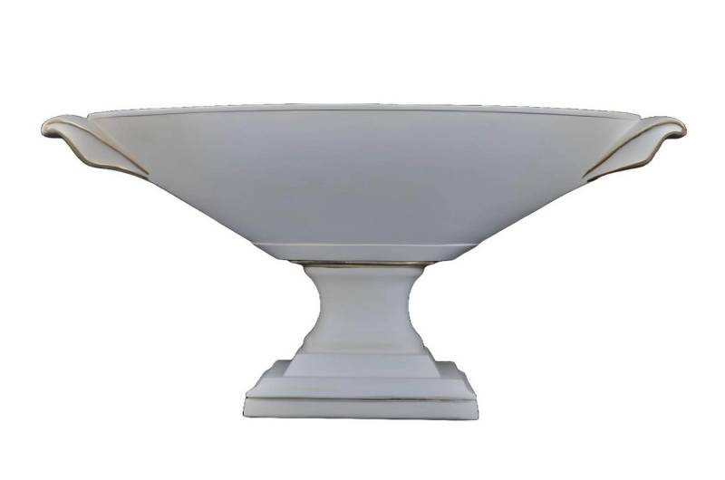 JVmoebel Dekovase Design XXL Obst Schale Vase Ellipse Vasen Antik Stil Schalen Raum 853, Made in Europa von JVmoebel