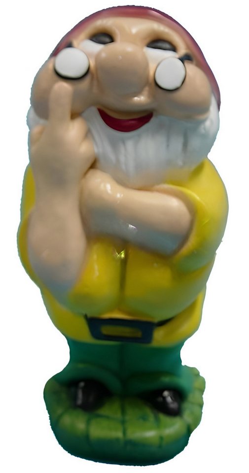 JVmoebel Gartenzwerg Design Zwerg Figur Garten Statue Skulptur Figuren Skulpturen, (Zwerg 30 cm Höhe Material : Kunststoff), Made in Europa von JVmoebel