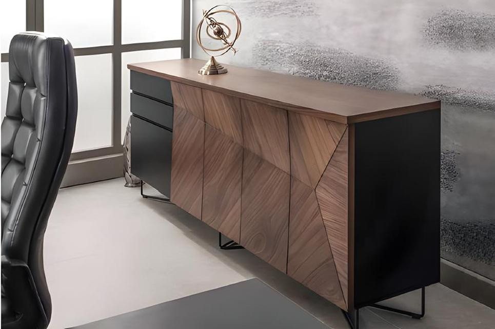 JVmoebel Sideboard Designer Luxus Kommode Büromöbel Holzschrank Konsole Arbeitszimmer Neu (1 St., Konsole), Made in Europa von JVmoebel