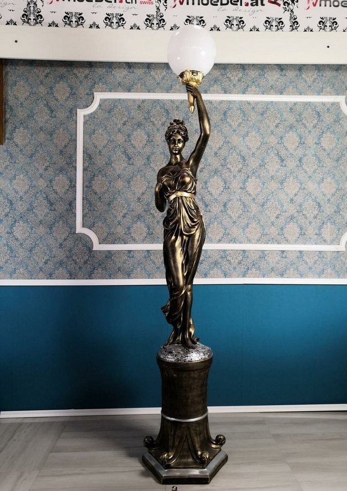 JVmoebel Skulptur Designer XXL Big Statue Leuchte Lampe Stehlampe Leuchten 227cm, Made in Europa von JVmoebel