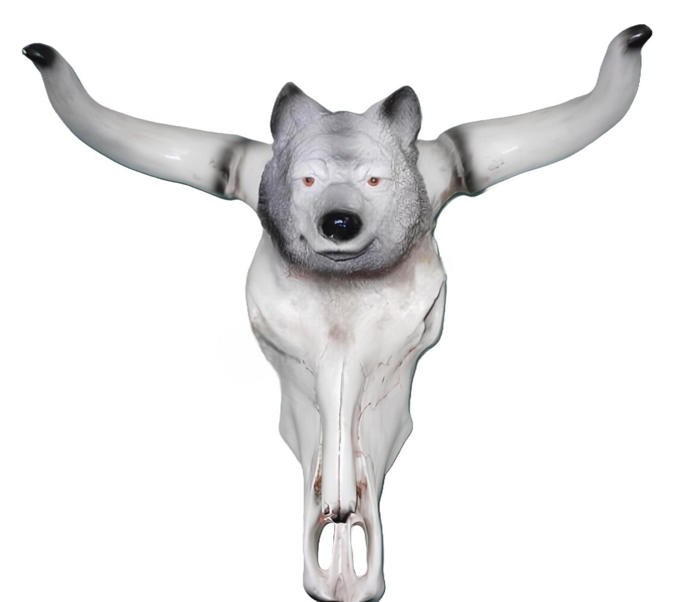 JVmoebel Tierfigur Figur Statue Skulptur Figuren Skulpturen Dekoration Deko Wand Bild (Material: Kunststoff 55 x 60 x 30 cm Höhe), Made in Europa von JVmoebel