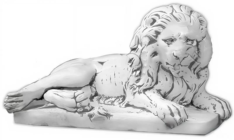 JVmoebel Skulptur Löwe Gartenfigur Terrassen Garten Skulptur Figuren Skulpturen, Made in Europa von JVmoebel