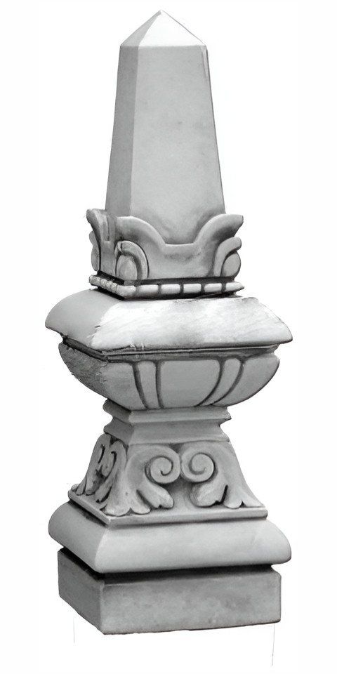 JVmoebel Skulptur Säule Figur Skulptur Figuren Statue Säulen Design Garten Dekoration, Made in Europa von JVmoebel