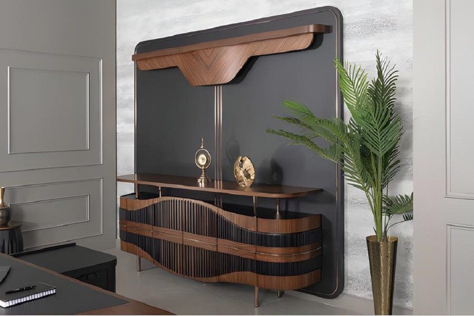 JVmoebel Konsolentisch Sideboard Kommode Schrank Konsole Anrichte Büromöbel Büro Einrichtung (1-St., Konsole), Made in Europa von JVmoebel
