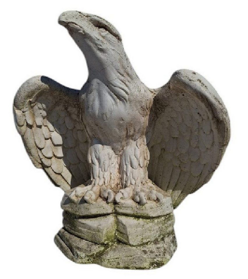 JVmoebel Tierfigur Adler Design Figur Statue Garten Statuen Figuren 30cm Sofort (1 St., Skulptur), Made in Europa von JVmoebel
