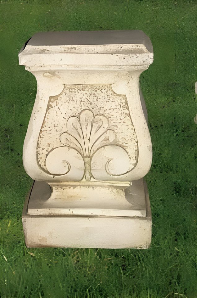 JVmoebel Dekosäule Sockel für Skulptur Design Figur Statue Garten Figuren Statuen, Made in Europa von JVmoebel