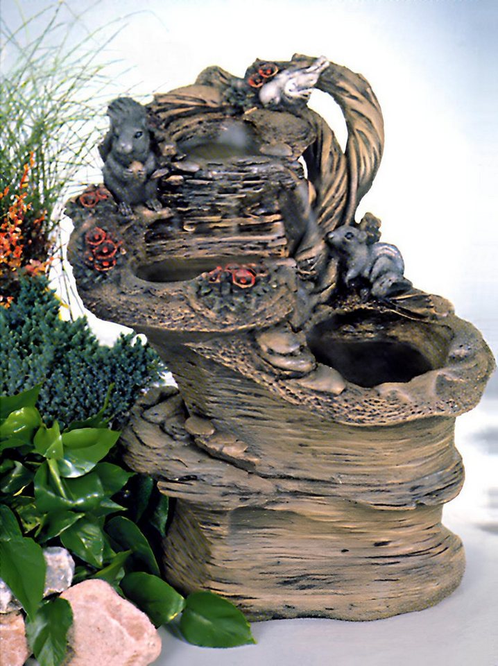 JVmoebel Gartenbrunnen Springbrunnen Fontäne Zierbrunnen Garten 1002 Deko Brunnen 72 cm, (Artikel 1002), Made in Europa von JVmoebel