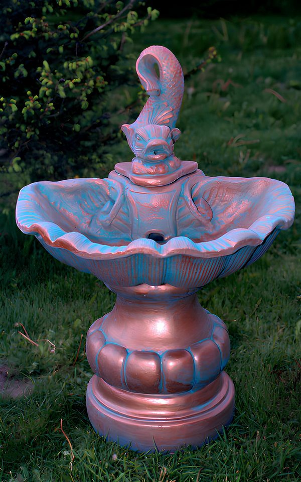 JVmoebel Gartenbrunnen Springbrunnen Fontäne Zierbrunnen Garten 1008 Deko Brunnen 103 cm, (Artikel 1008), Made in Europa von JVmoebel