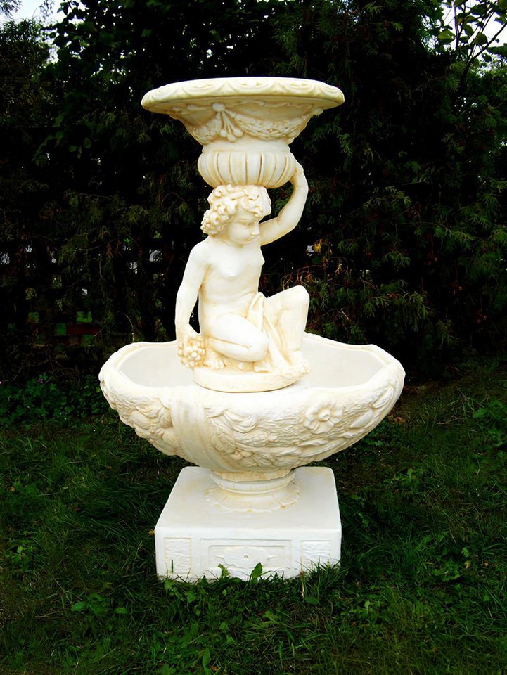 JVmoebel Gartenbrunnen Springbrunnen Fontäne Zierbrunnen Garten 1013 Deko Brunnen 149 cm, (Artikel 1013), Made in Europa von JVmoebel