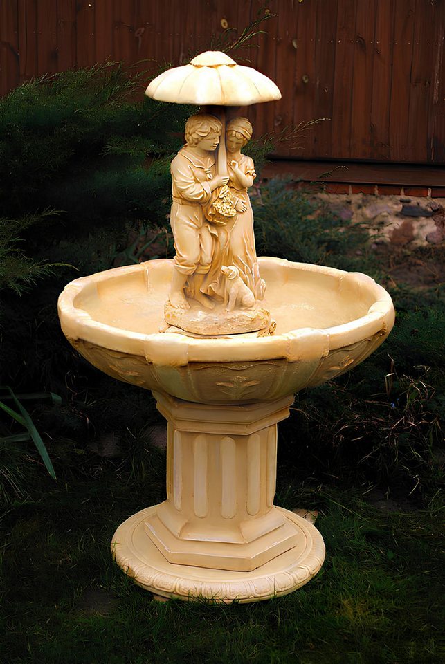JVmoebel Gartenbrunnen Springbrunnen Fontäne Zierbrunnen Garten 1024 Deko Brunnen 137 cm, (Artikel 1024), Made in Europa von JVmoebel