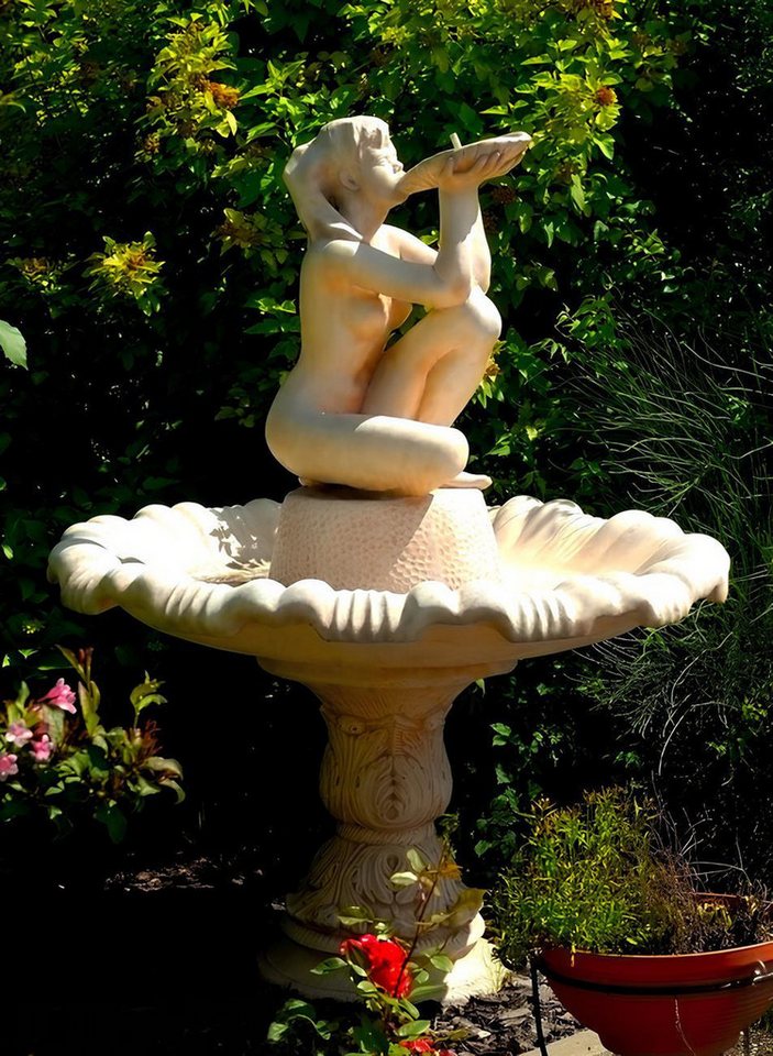 JVmoebel Gartenbrunnen Springbrunnen Fontäne Zierbrunnen Garten Deko 1033 Brunnen 159 cm, (Artikel 1033), Made in Europa von JVmoebel