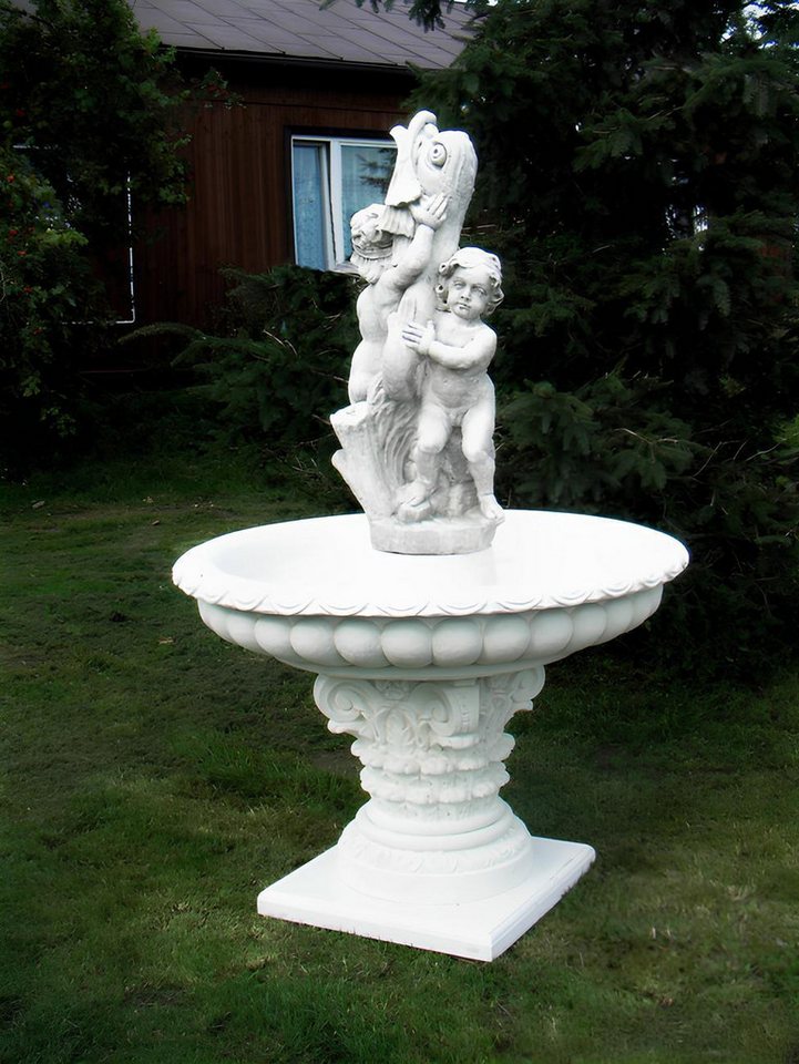 JVmoebel Gartenbrunnen Springbrunnen Fontäne Zierbrunnen Garten Deko 1042 Brunnen 103 cm, (Artikel 1042), Made in Europa von JVmoebel