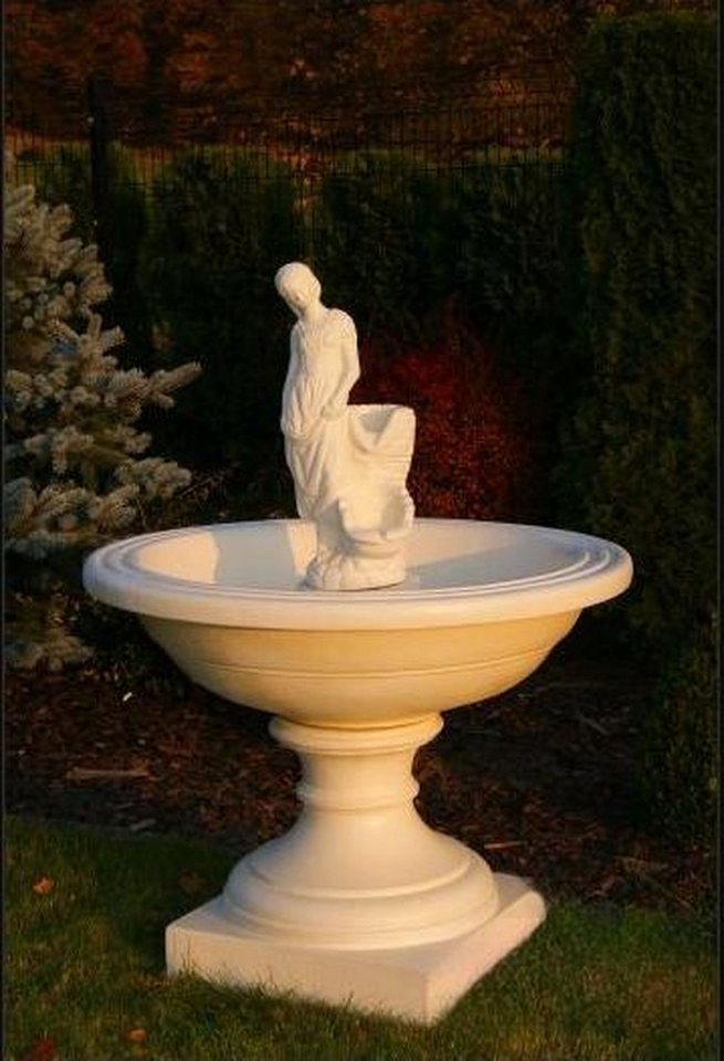 JVmoebel Gartenbrunnen Springbrunnen Garten Teich Brunnen Gartenbrunnen Fontaine, Made in Europa von JVmoebel