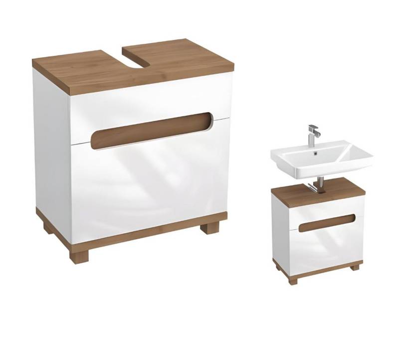 JVmoebel Waschbeckenunterschrank Waschbeckenschrank Badunterschrank Waschbeckenunterschrank (Waschbeckenschrank) Made in Europa von JVmoebel