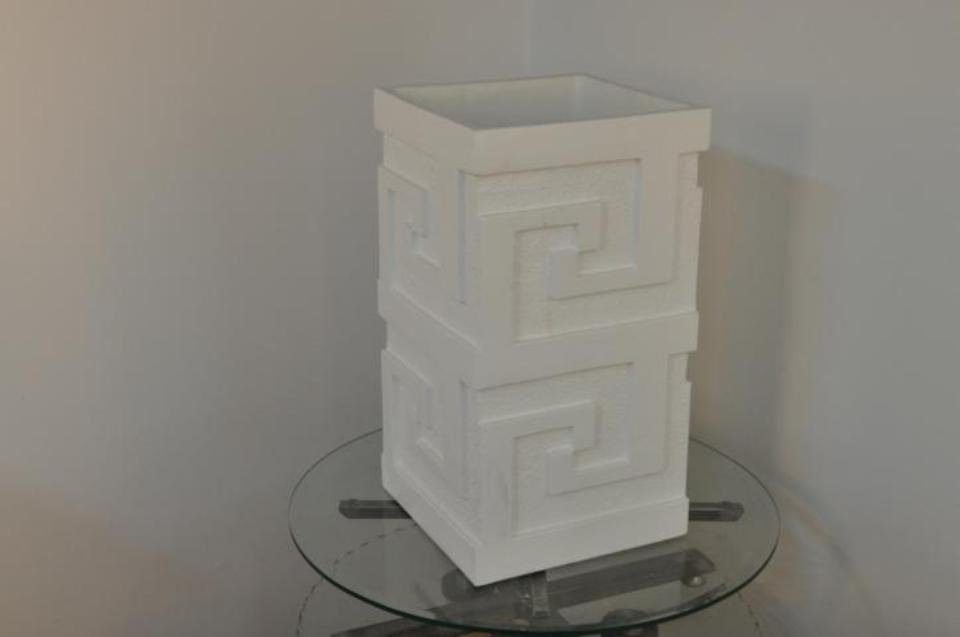 JVmoebel Skulptur XXL Deko Vase Blumen Design Tisch Topf Antik Raum Vasen 30cm Kübel, Made in Europa JVmoebel Skulptur XXL Deko Vase Blumen Design Tisch Topf Antik Raum Vasen 30cm Kübel, Made in Europa von JVmoebel