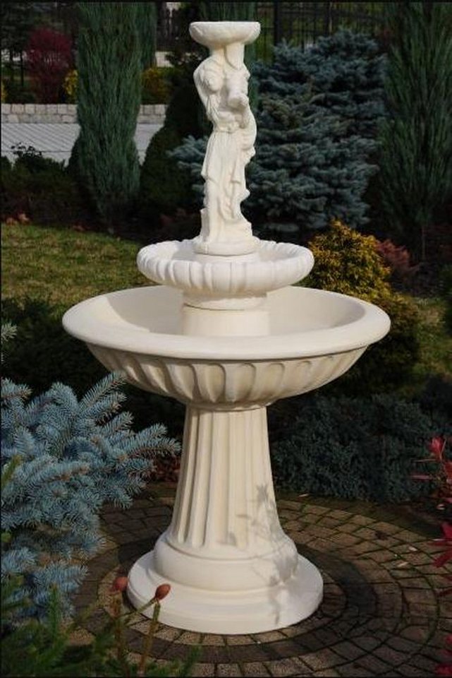 JVmoebel Gartenbrunnen Zierbrunnen Springbrunnen Brunnen Deko Garten Fontaine Teich Neu, Made in Europa von JVmoebel