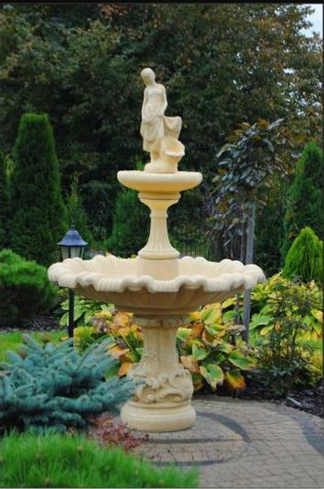 JVmoebel Gartenbrunnen Zierbrunnen Springbrunnen Brunnen Garten Fontaine Teich ELENA AMANDA, Made in Europa JVmoebel Gartenbrunnen Zierbrunnen Springbrunnen Brunnen Garten Fontaine Teich ELENA AMANDA, Made in Europa von JVmoebel