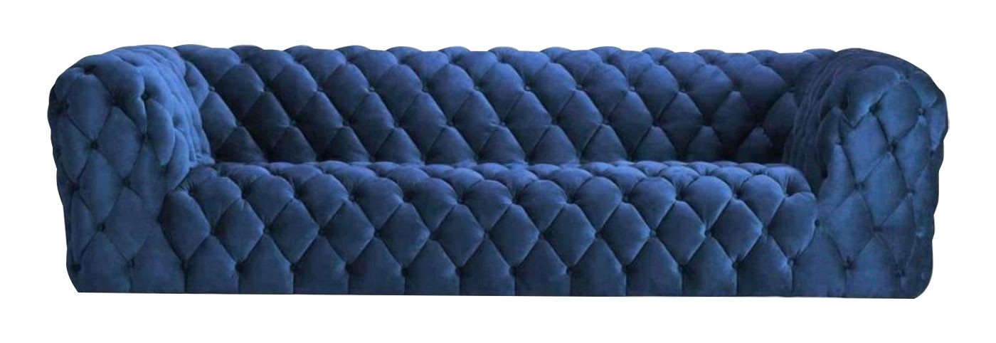 JVmoebel Sofa, Pinke xxl big couch chesterfield sofa polster stoff couchen von JVmoebel