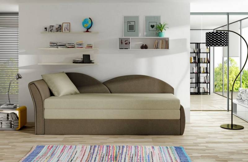 JVmoebel Sofa, Schlafsofa, mit Bettfunktion Designer Stoffsofa 3 Sitzer Couch Sofort von JVmoebel