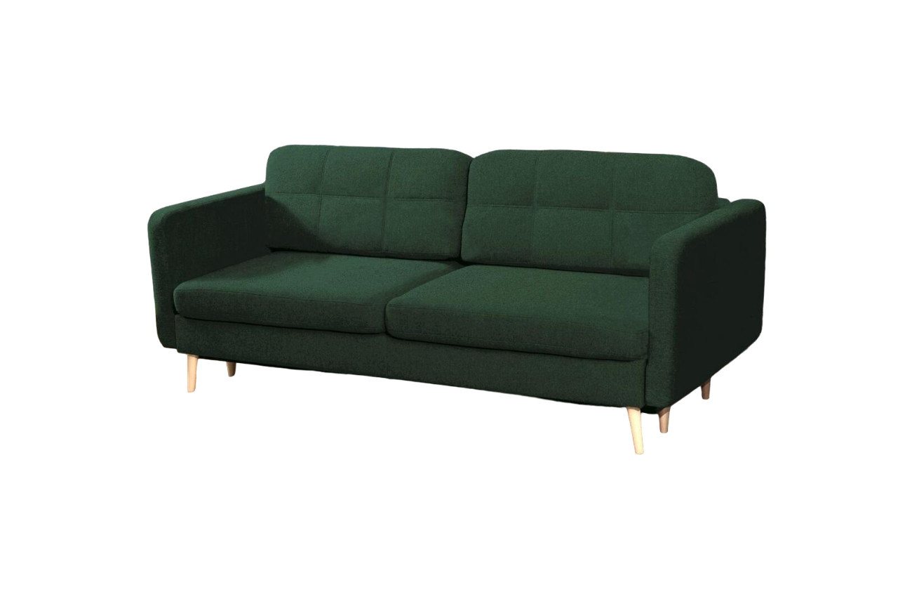 JVmoebel Sofa, Schlafsofa Luxus Designer Sofa 3 Sitzer Möbel Polster Textil Blaue von JVmoebel