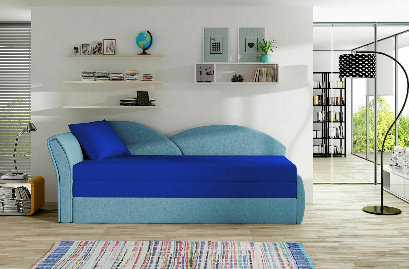 JVmoebel Sofa, Schlafzimmer Couch Schlafsofa Kinderzimmer Gästezimmer Sofa von JVmoebel