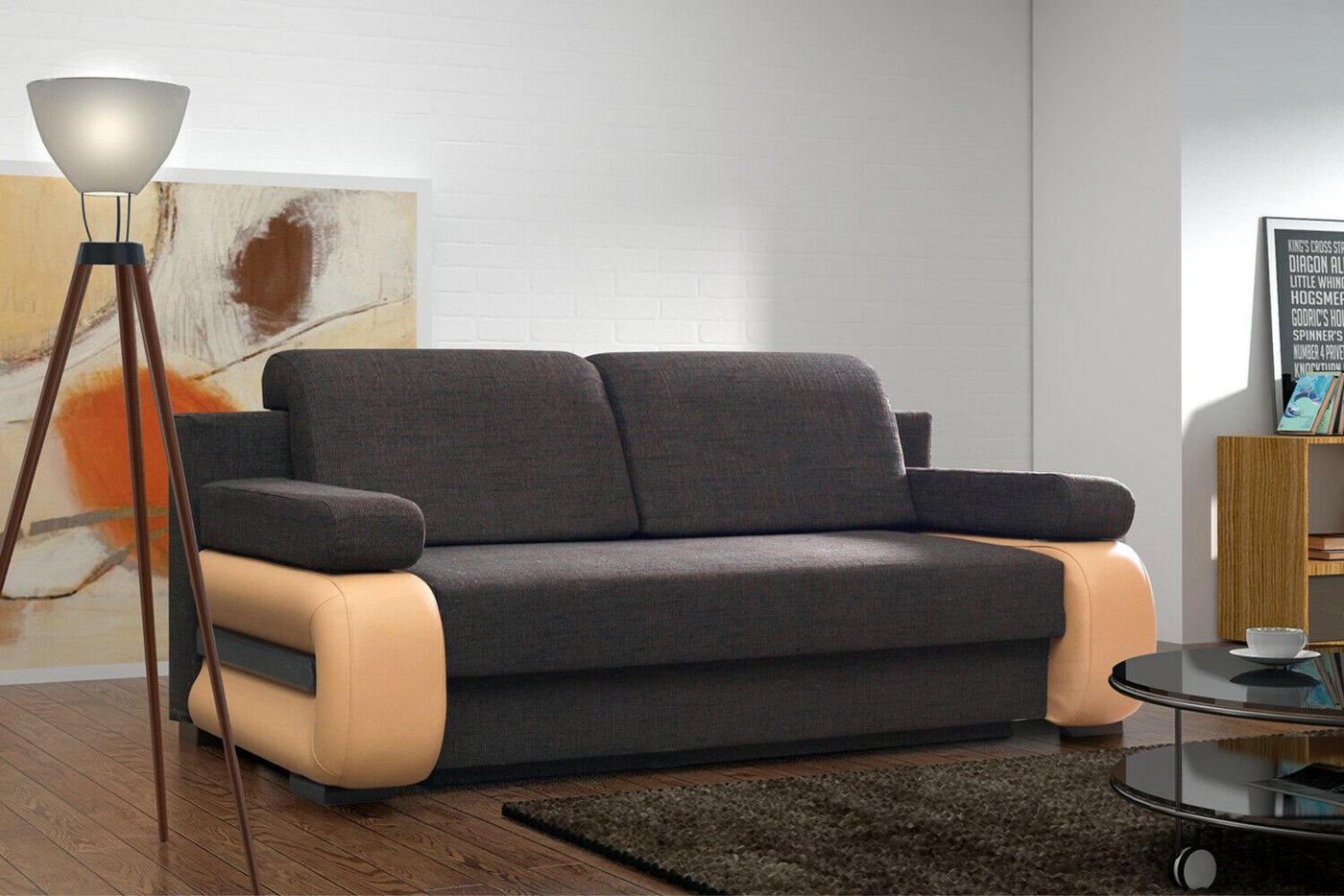 JVmoebel Sofa, Schlafzimmer Couch Sofa Schlafsofa Kinderzimmer Gästezimmer von JVmoebel