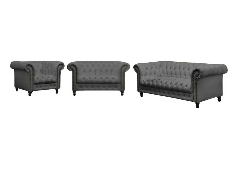 JVmoebel Sofa, Wohnzimmer Chesterfield Design Sofagarnitur Möbel Couch von JVmoebel