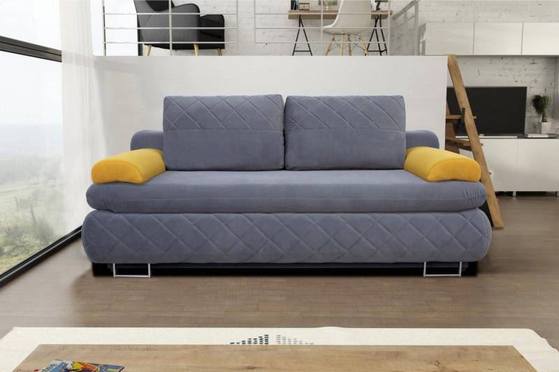 JVmoebel Schlafsofa Bequeme Relax-Sitzgruppe mit Schlafsofa in Grau, Made in Europa JVmoebel Schlafsofa Bequeme Relax-Sitzgruppe mit Schlafsofa in Grau, Made in Europa von JVmoebel