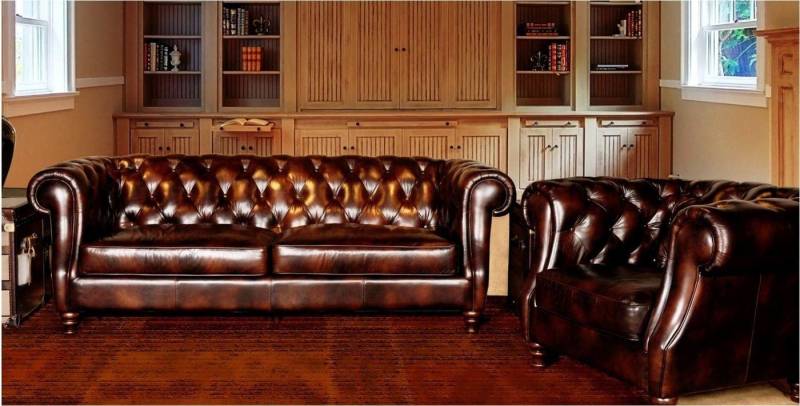 JVmoebel Sofa Chesterfield Big XXL Sofa Blackpool Couch Kunstleder Textil Polster, Made in Europa JVmoebel Sofa Chesterfield Big XXL Sofa Blackpool Couch Kunstleder Textil Polster, Made in Europa von JVmoebel