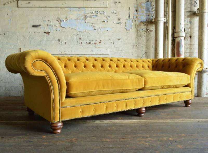 JVmoebel Chesterfield-Sofa Chesterfield Sofa 3 SITZER Polster Designer Couchen Sofas Garnitur SL, Made in Europa von JVmoebel