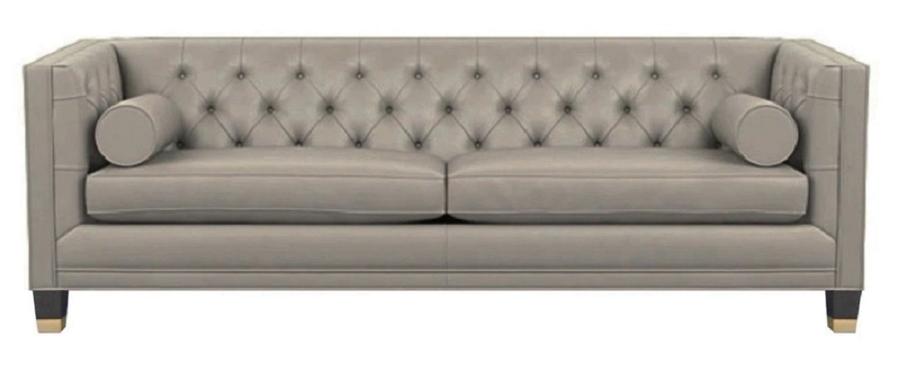 JVmoebel Sofa Chesterfield Wohnzimmer Sofa Design Couchen Braun, Made in Europe von JVmoebel