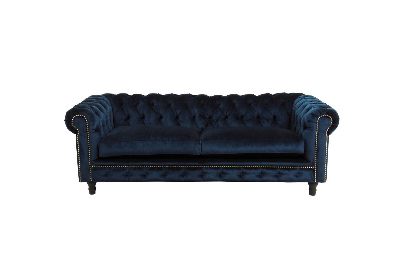 JVmoebel Sofa Design Leder Sofa Couch - Chesterfield Polster Dreisitzer, Made in Europe von JVmoebel