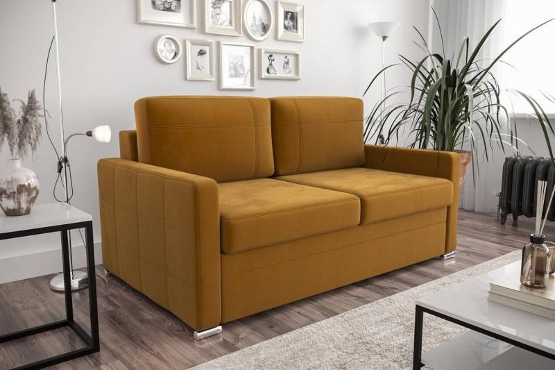 JVmoebel Sofa Designer 2-Sitzer Sofa Luxus Couch Polster Zweisitzer Couchen, Made in Europa von JVmoebel