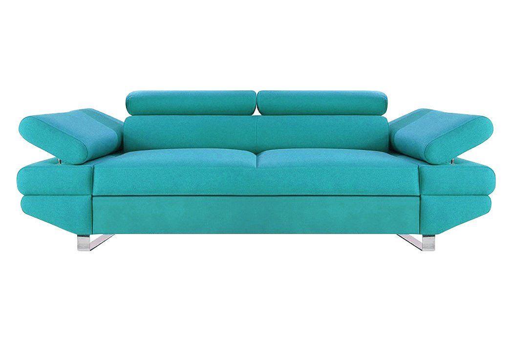 JVmoebel Sofa Designer Sofa 2 Sitzer Polster Modern Textil Stoff Zweisitzer Couch, Made in Europe von JVmoebel