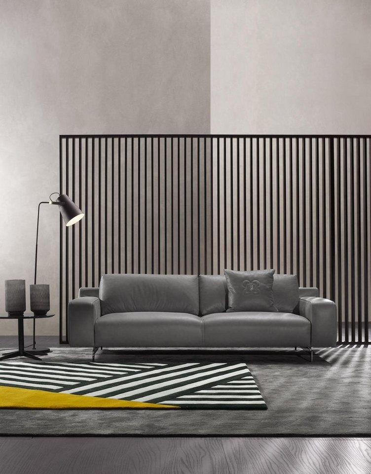 JVmoebel Sofa Dreisitz Luxus Sofa 3 Sitzer Sofas Sitz Design Couch Möbel Stil Leder von JVmoebel