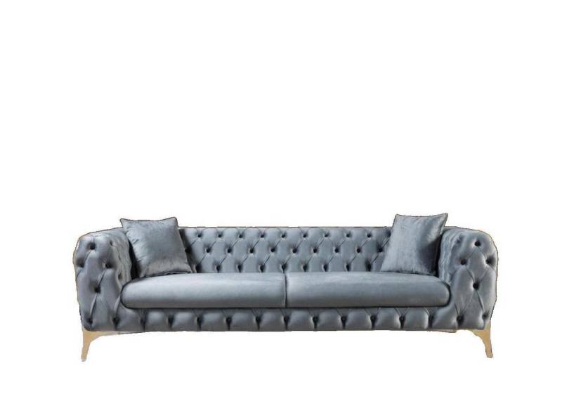 JVmoebel Sofa Dreisitzer Sofa Luxus Chesterfield 3 Sitzer Couches Sofas Neu Couch, Made in Europa von JVmoebel
