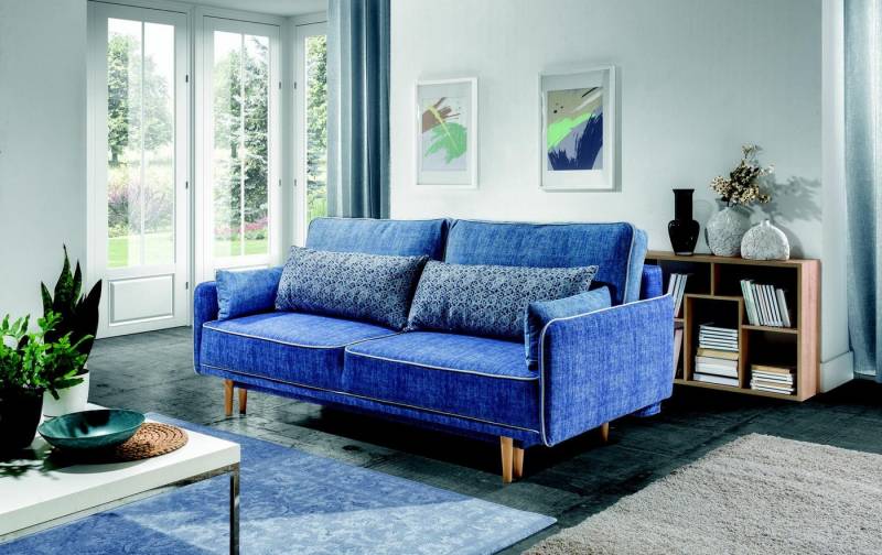 JVmoebel 3-Sitzer Elegantes 3-Sitzer Schlafsofa mit Bettfunktion Designer Couch, Made in Europa JVmoebel 3-Sitzer Elegantes 3-Sitzer Schlafsofa mit Bettfunktion Designer Couch, Made in Europa von JVmoebel