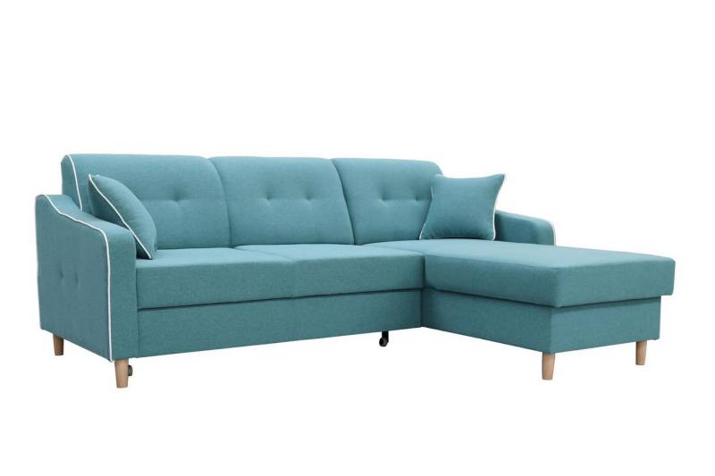 JVmoebel Sofa Elegantes L-förmiges Schlafsofa – Design Couch mit Polsterung, Made in Europa von JVmoebel